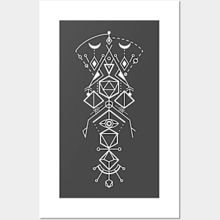 Cosmic Dice Geometry Posters and Art